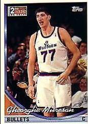 Gheorghe Muresan #271 Basketball Cards 1993 Topps