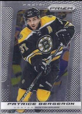 Patrice Bergeron #2 Hockey Cards 2013 Panini Prizm