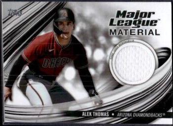 Alek Thomas #MLM-AT Baseball Cards 2023 Topps Series 1 Major League Material Relics