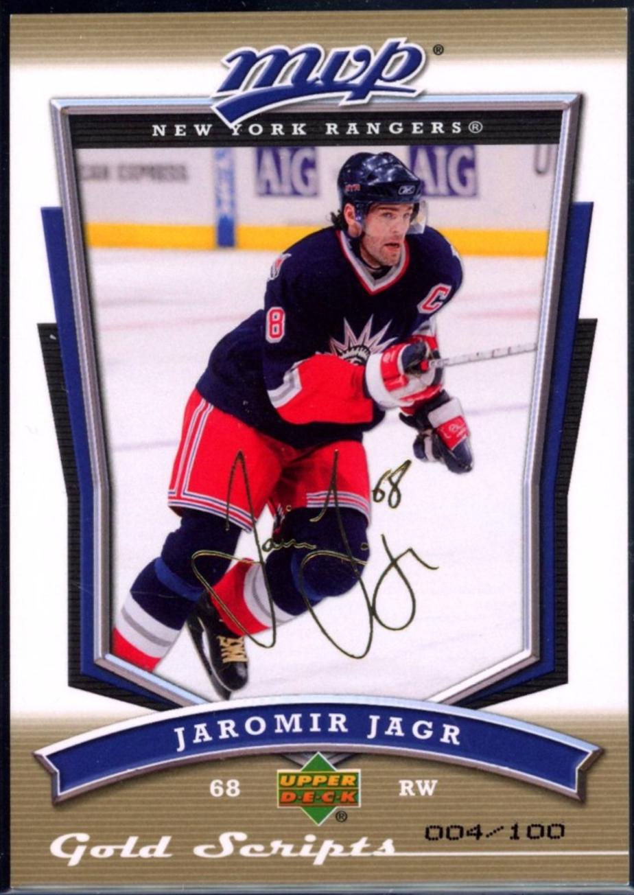 Jaromir Jagr [Gold Script] #220