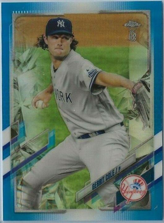 Gerrit Cole [Blue Refractor] #80