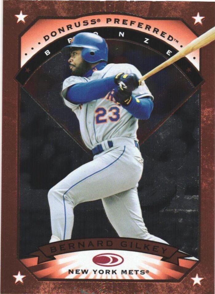 Bernard Gilkey #16 Baseball Cards 1997 Panini Donruss Preferred