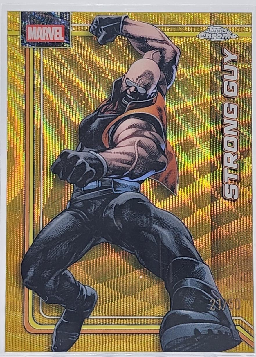 Strong Guy Gold Wave Refractor