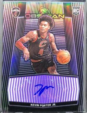 Kevin Porter Jr. #RA-KPJ Basketball Cards 2019 Panini Obsidian Rookie Autographs