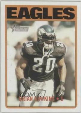 Brian Dawkins #240 2005 Topps Heritage Football