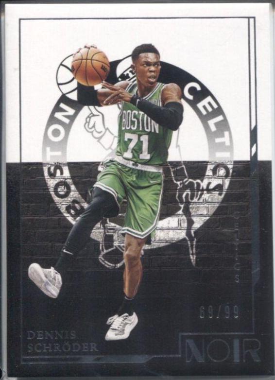 Dennis Schroder #73 2021-22 Panini Noir Basketball