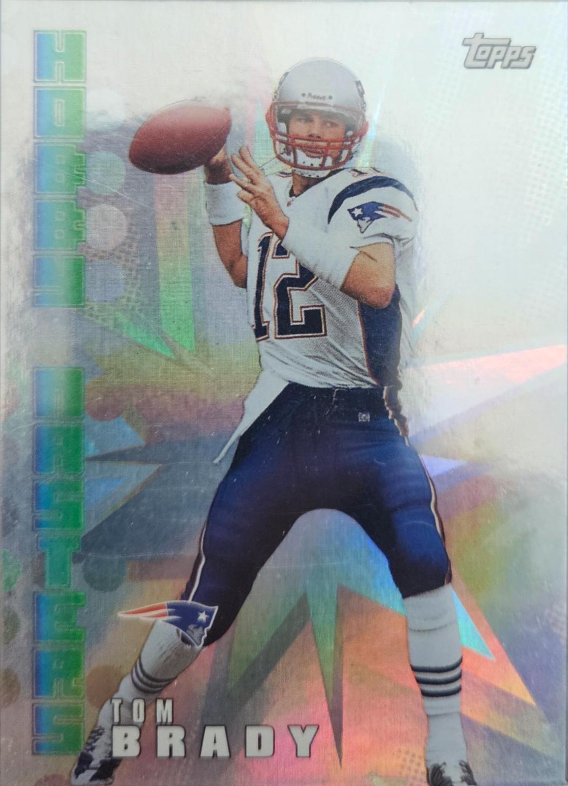 Tom Brady #HM2 Football Cards 2002 Topps Hobby Masters