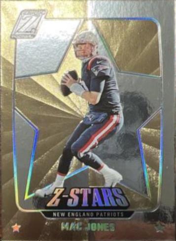 Mac Jones #ZS-18 Football Cards 2022 Panini Zenith Z Stars