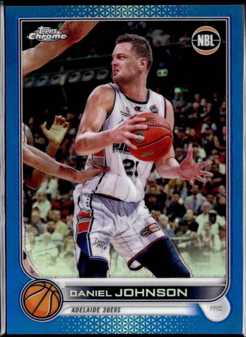 Daniel Johnson #7 2022 Topps Chrome National Basketball League