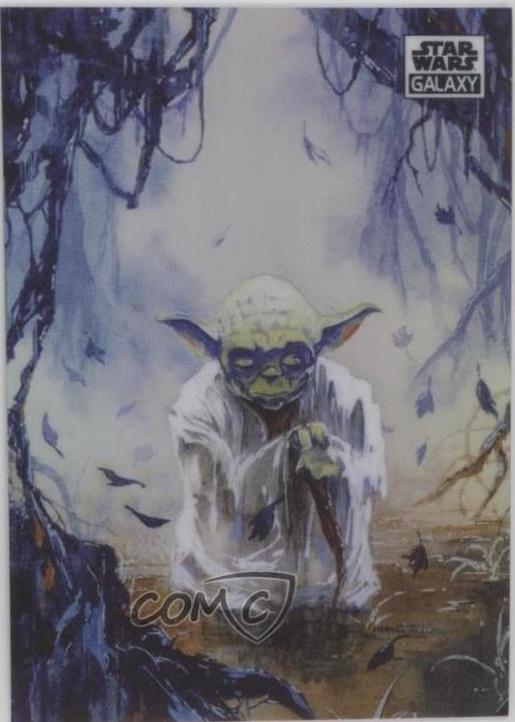 2021 Yoda on Dagobah [Refractor] #44