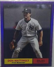 Don Mattingly [Purple Foilboard] #17