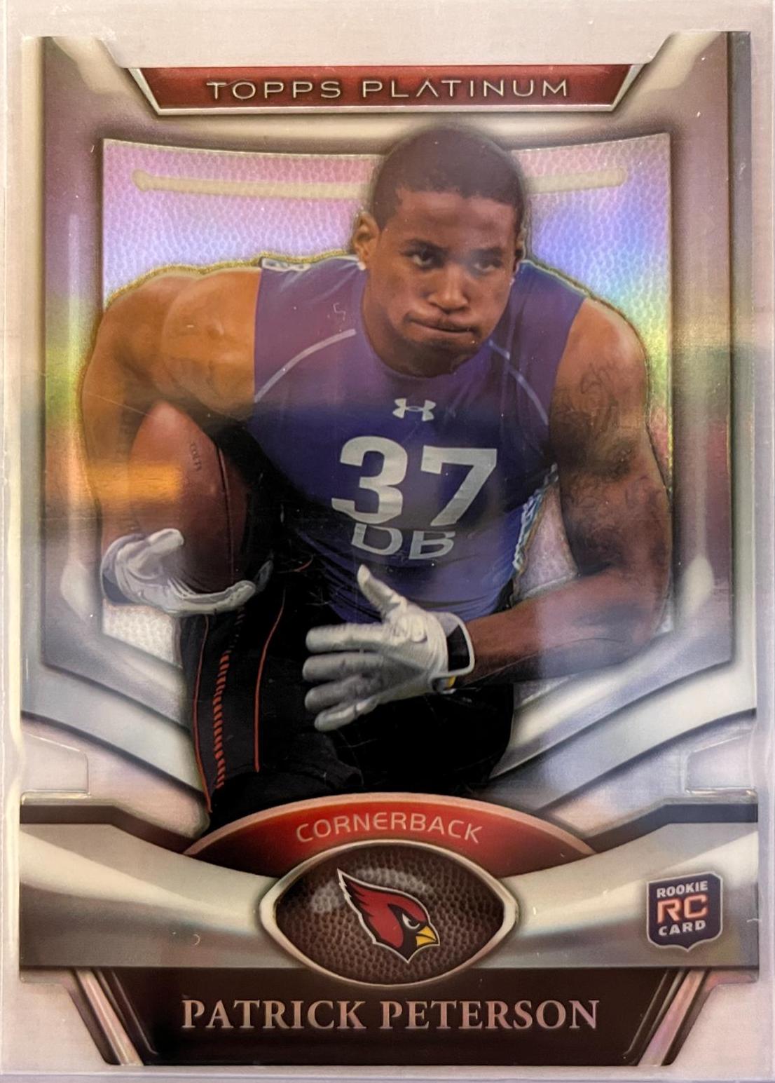 Patrick Peterson #PDC-PP Football Cards 2011 Topps Platinum Die Cut