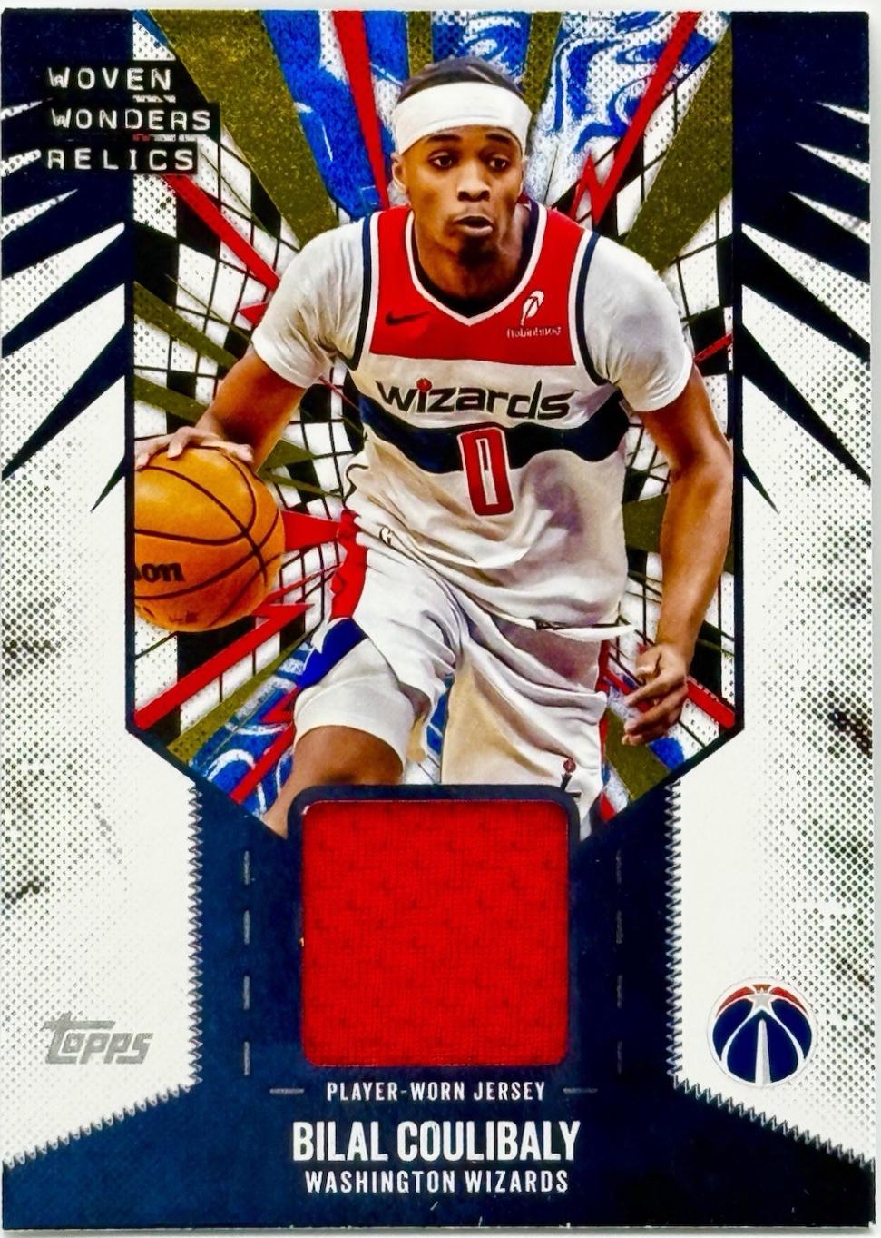 Bilal Coulibaly #WW-BC Prices | 2025 Topps Woven Wonders Relic
