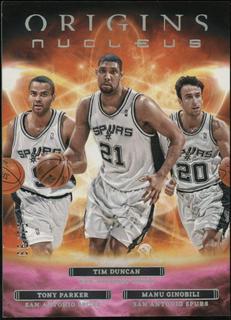 Tony Parker, Tim Duncan, Manu Ginobili