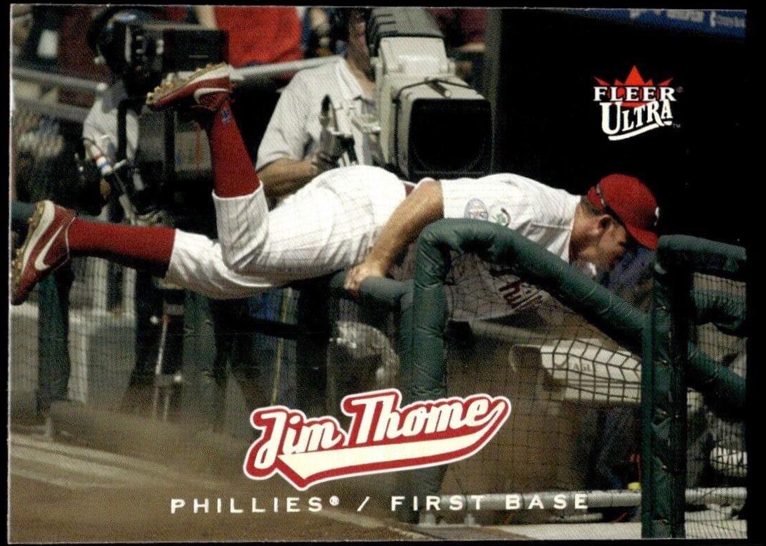 Jim Thome #76 Baseball Cards 2005 Fleer Ultra