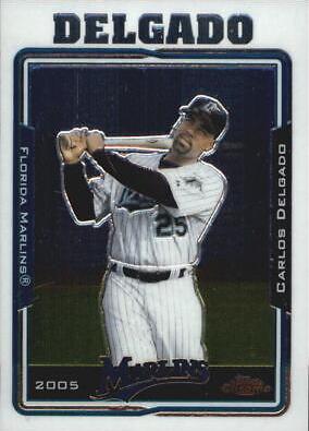 Carlos Delgado #304 2005 Topps Chrome Baseball
