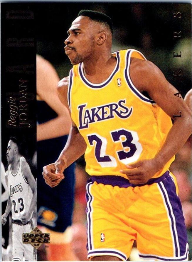 Reggie Jordan #154 Basketball Cards 1993 Upper Deck SE