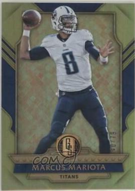 Marcus Mariota #16 Football Cards 2017 Panini Gold Standard