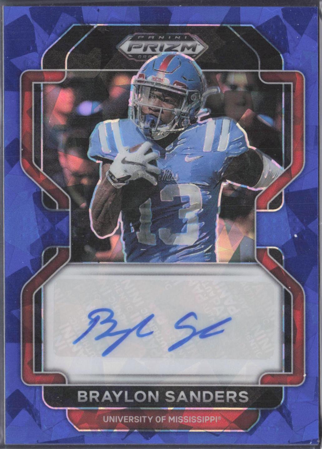 Braylon Sanders [Blue Ice] #RA-BSA
