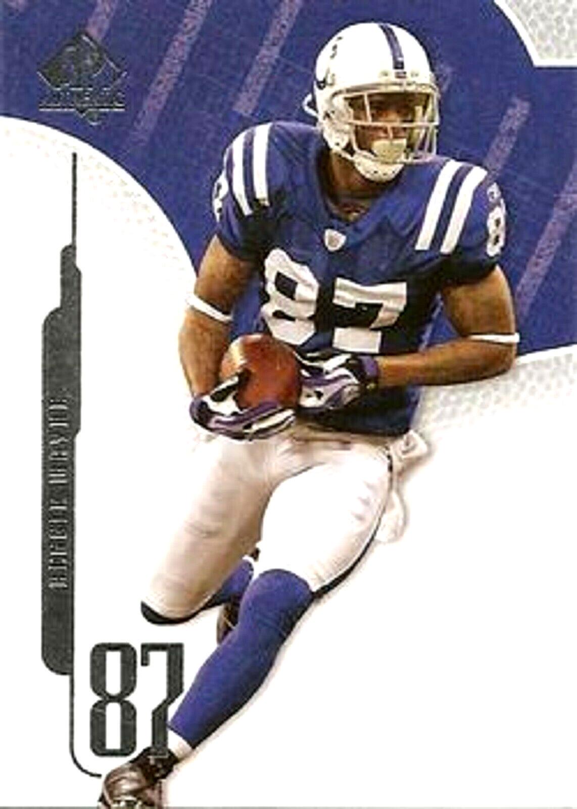 Reggie Wayne #29 Football Cards 2008 SP Authentic