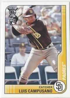 Luis Campusano #165 Baseball Cards 2021 Topps Big League
