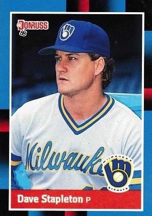Dave Stapleton #521 Baseball Cards 1988 Donruss
