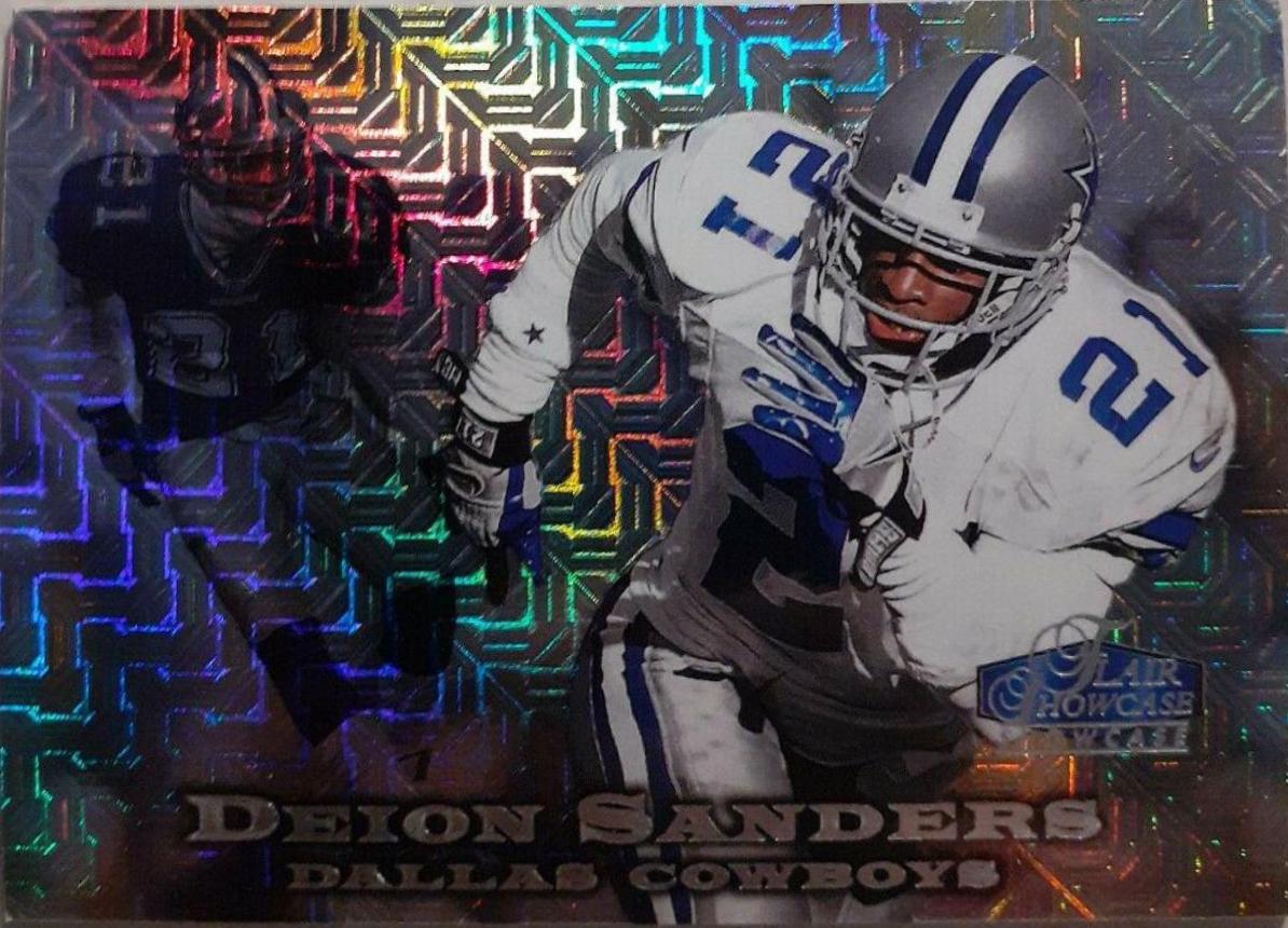 Deion Sanders #31 1998 Flair Showcase Football