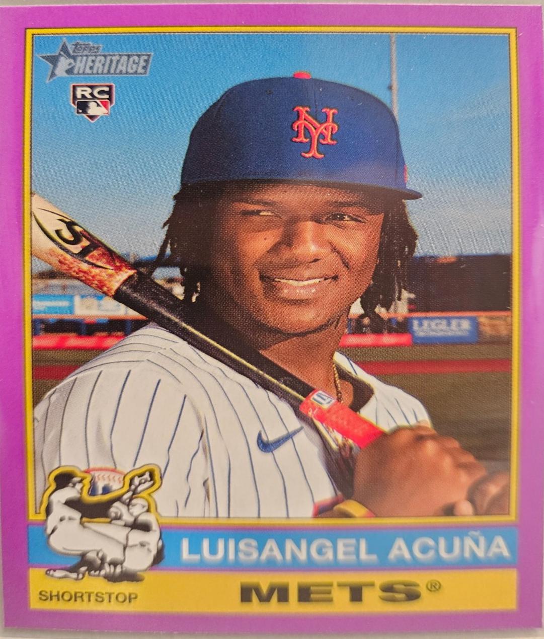 Luisangel Acuna [Light Purple Border] #274