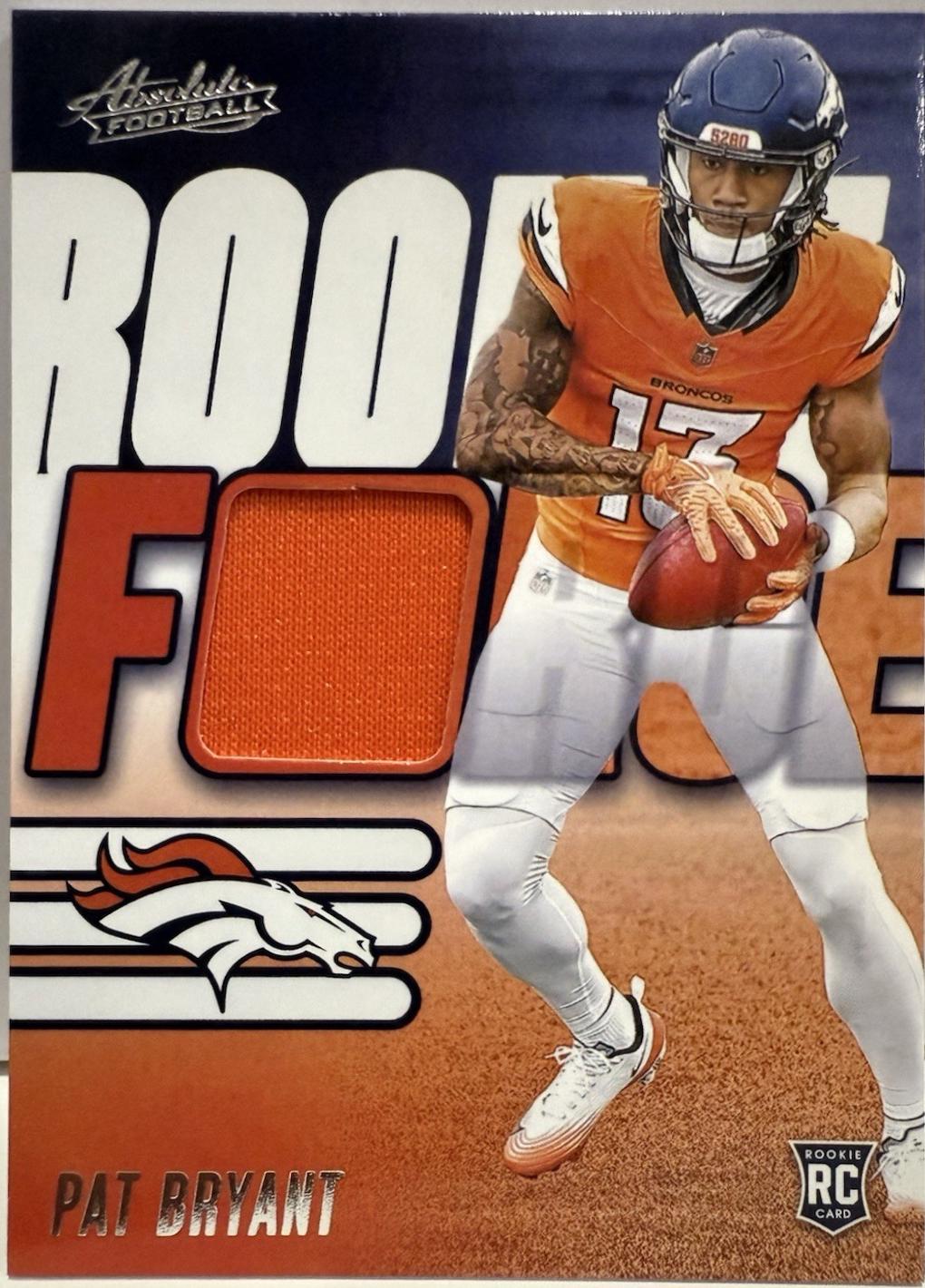 Pat Bryant #RF-PBT 2025 Panini Absolute Football Rookie Force