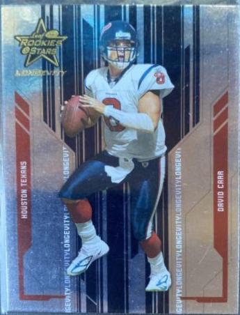 David Carr #39 Football Cards 2005 Leaf Rookies & Stars