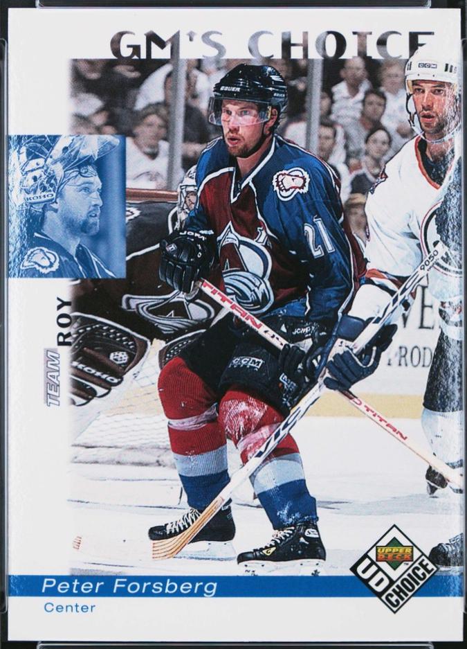 Peter Forsberg #229 1998-99 UD Choice Hockey