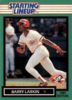 Barry Larkin Baseball Cards 1989 Kenner Starting Lineup