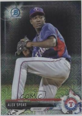 Alex Speas #BCP68 2017 Bowman Mega Box Chrome Prospects Baseball