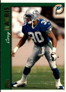 Corey Harris #19 Football Cards 1997 Topps