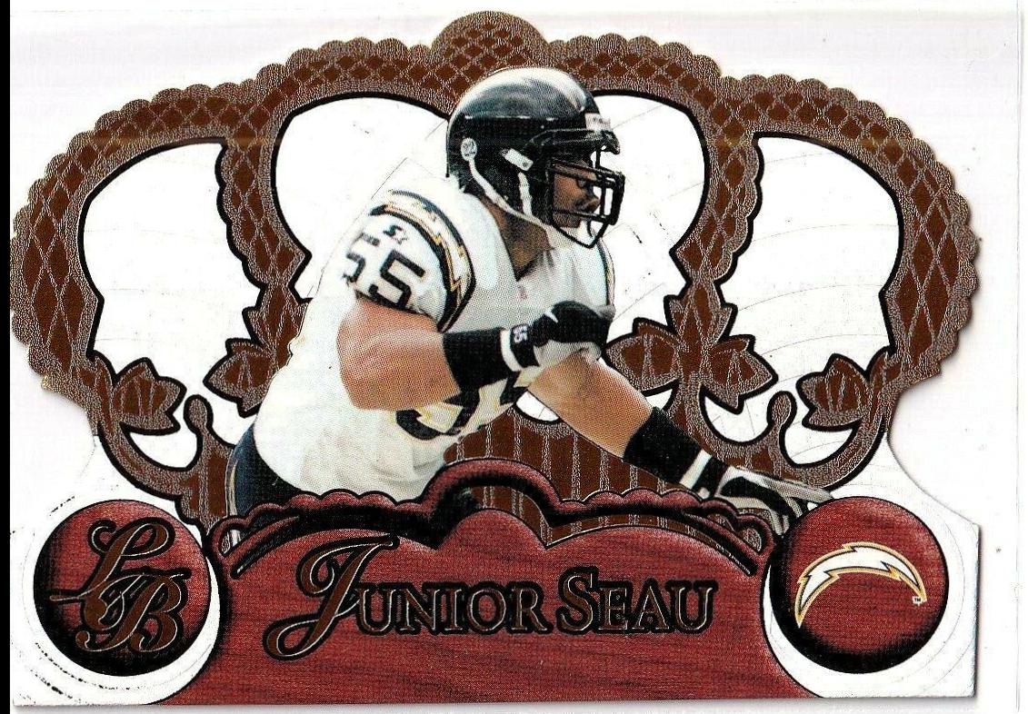 Junior Seau #118 1997 Pacific Crown Royale Football