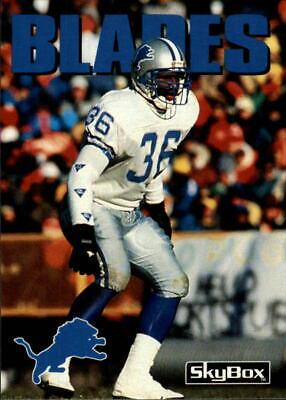 Bennie Blades #163 1992 Skybox Impact Football