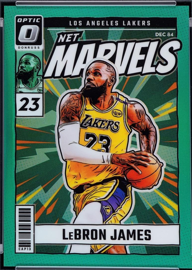 LeBron James [Green] #24 Prices | 2024 Panini Donruss Optic Net