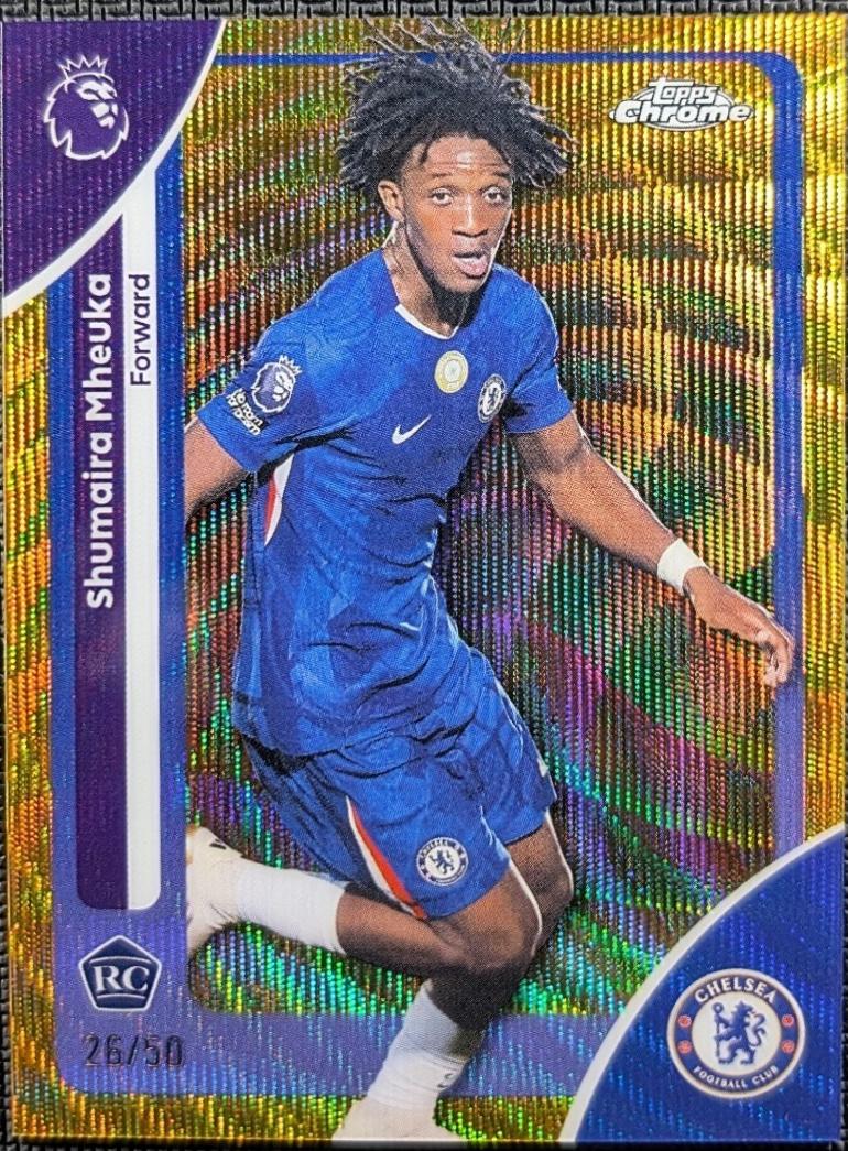 Shumaira Mheuka #64 2025 Topps Chrome Premier League