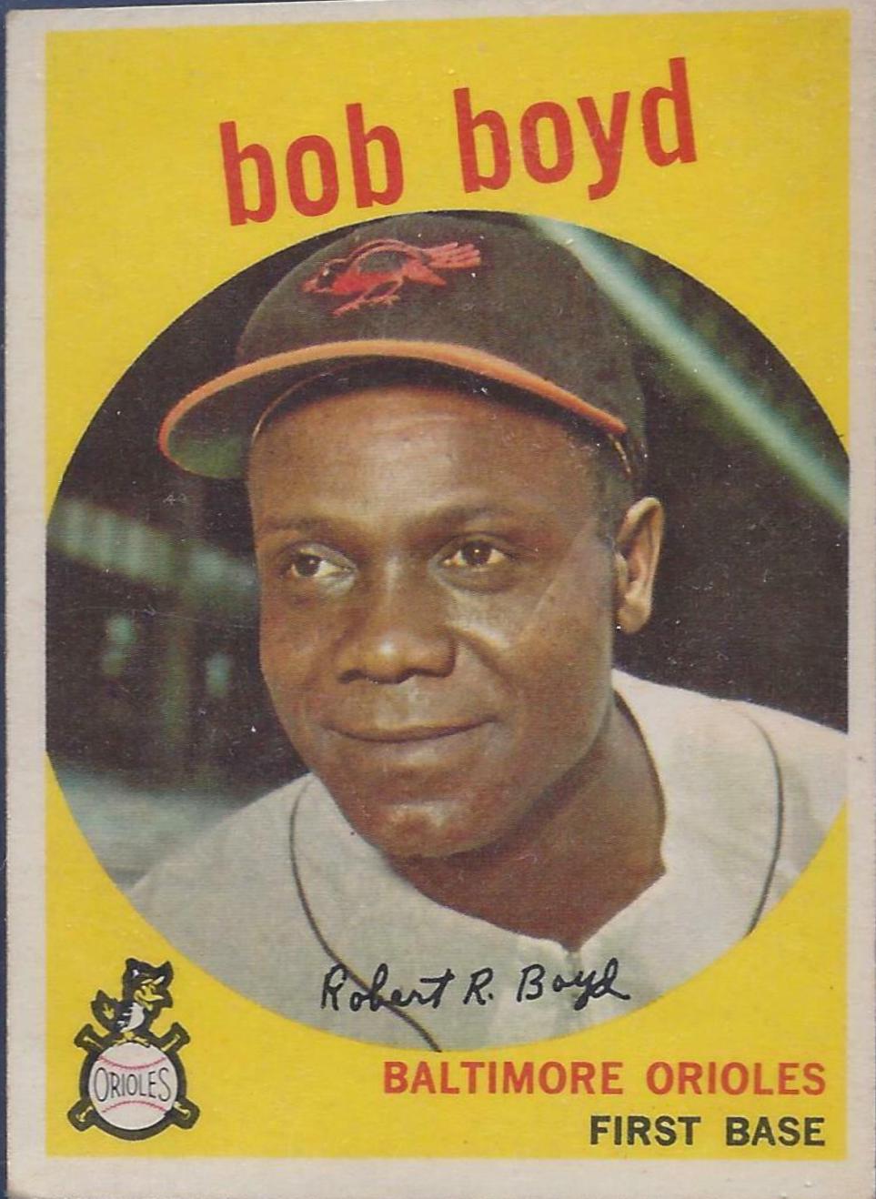Bob Boyd #82 1959 Topps Baseball