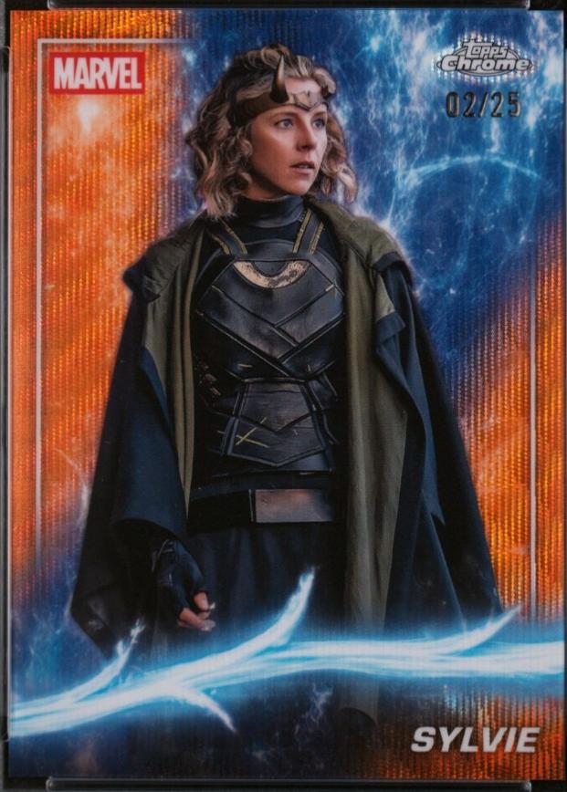 2025 Sylvie [Orange Wave Refractor] #104