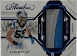 Luke Kuechly #5 Football Cards 2023 Panini Flawless Patch