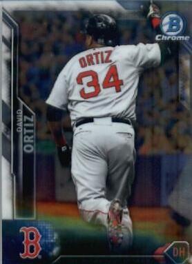 David Ortiz #2 Baseball Cards 2016 Bowman Chrome