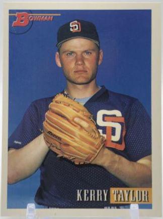 Kerry Taylor #63 Baseball Cards 1993 Bowman