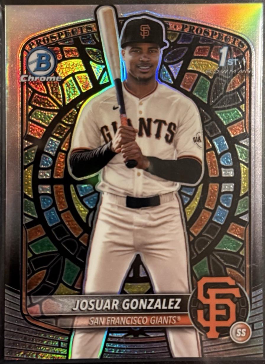 2025 Josuar Gonzalez [Etched in Glass Variation] #BCP-153