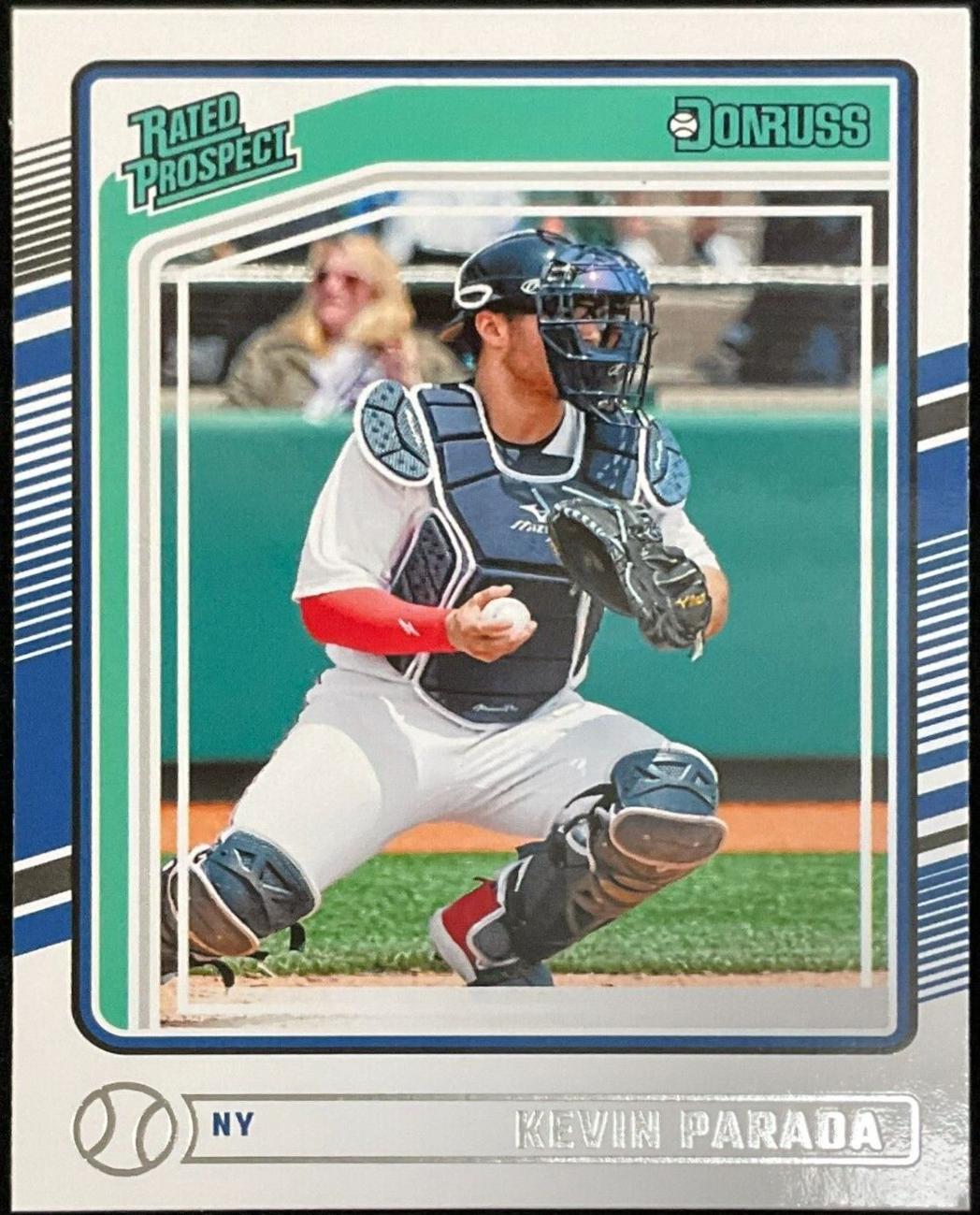 Kevin Parada #110 Baseball Cards 2024 Donruss