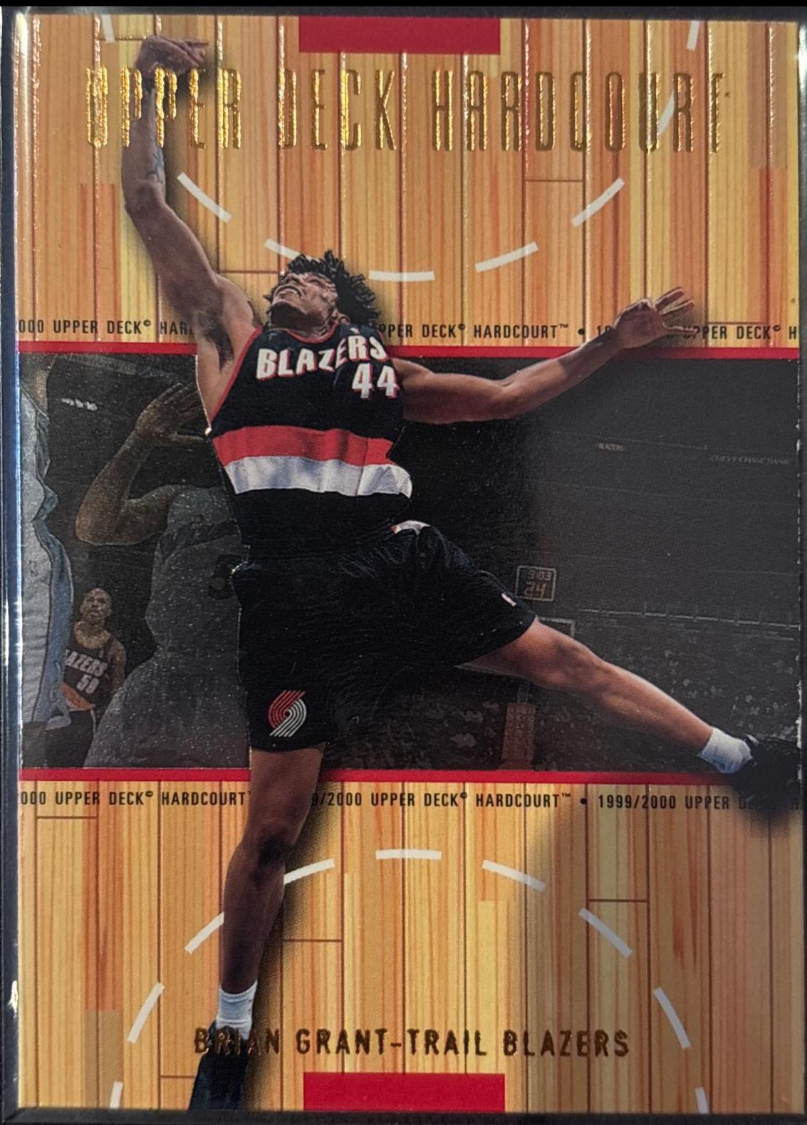 Brian Grant #44 Basketball Cards 1999 Upper Deck Hardcourt