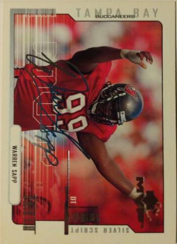 Warren Sapp [Silver Script] #168