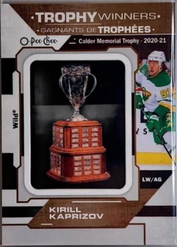 Kirill Kaprizov #P-50 Hockey Cards 2022 O Pee Chee Patches