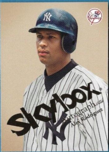 Alex Rodriguez #36 2004 Skybox Autographics Baseball