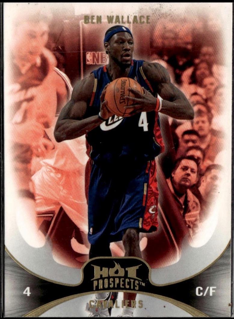 Ben Wallace #82 2008-09 Fleer Hot Prospects Basketball